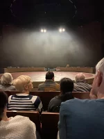 Almeida Theatre Stalls E17 view from seat photo