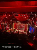 Piccadilly Theatre Grand Circle K8 view from seat photo
