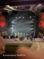 Palace Theatre Mezzanine L118 view from seat photo