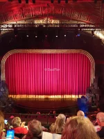 Studio 54 Theatre Front Mezzanine DD110 view from seat photo