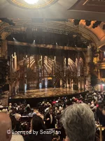 Richard Rodgers Theatre Orchestra P7 view from seat photo
