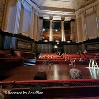 London County Hall Courtroom Stalls B22 view from seat photo
