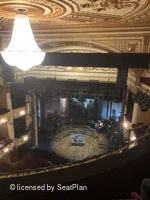Lyric Theatre Balcony C5 view from seat photo