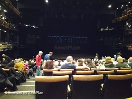 Bridge Theatre Stalls R44 view from seat photo