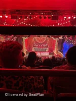 Piccadilly Theatre Grand Circle K13 view from seat photo