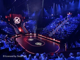 Troubadour Canary Wharf Theatre District 2 K101 view from seat photo