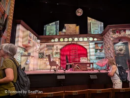 Harold Pinter Theatre Stalls D16 view from seat photo