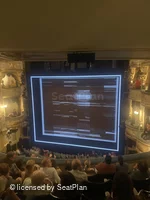 Wyndham's Theatre Royal Circle F9 view from seat photo