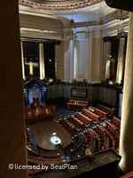 London County Hall Central Gallery C16 view from seat photo