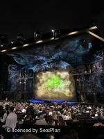 Gershwin Theatre Orchestra T16 view from seat photo