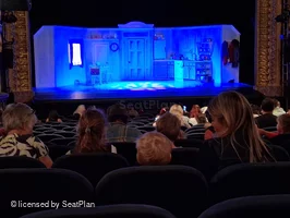 Theatre Royal Haymarket Stalls W13 view from seat photo