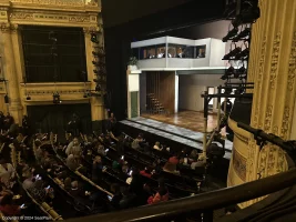 Hudson Theatre Dress Circle A18 view from seat photo