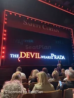 Dominion Theatre Stalls F30 view from seat photo