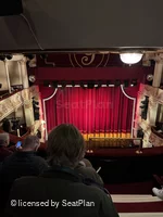 Garrick Theatre Grand Circle D13 view from seat photo