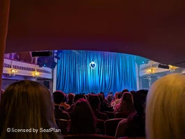 Criterion Theatre Stalls Q10 view from seat photo