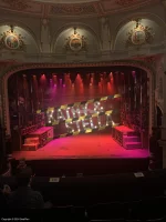 Ambassadors Theatre Circle D8 view from seat photo