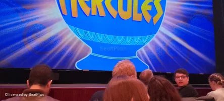 Theatre Royal Drury Lane Stalls D31 view from seat photo