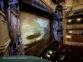 Sondheim Theatre Dress Circle AA29 view from seat photo