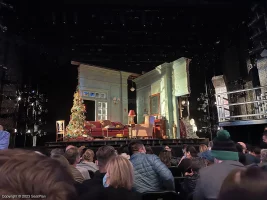 Hayes Theater Orchestra H108 view from seat photo