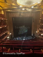 Metropolitan Opera House Balcony E121 view from seat photo