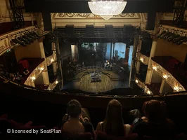 Lyric Theatre Balcony C15 view from seat photo