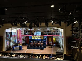New World Stages - Stage 3 Right Mezzanine B10 view from seat photo