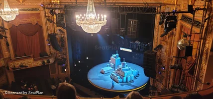 Longacre Theatre Balcony E23 view from seat photo