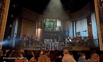 Lyric Theatre Stalls H9 view from seat photo