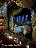His Majesty's Theatre Royal Circle A4 view from seat photo