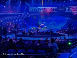 Wembley Park Theatre Locomotive Seats P52 view from seat photo