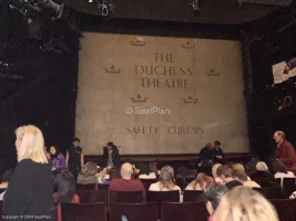 Duchess Theatre Stalls J17 view from seat photo