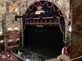 London Coliseum Upper Circle D2 view from seat photo