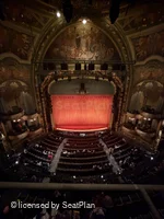 New Amsterdam Theatre Balcony A109 view from seat photo