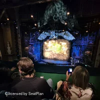 Apollo Victoria Theatre Dress Circle B19 view from seat photo