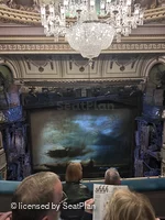 Sondheim Theatre Grand Circle C15 view from seat photo