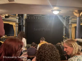 Harold Pinter Theatre Dress Circle E9 view from seat photo