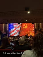 Imperial Theatre Orchestra R8 view from seat photo