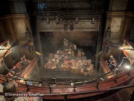 Royal Court Theatre Balcony C10 view from seat photo