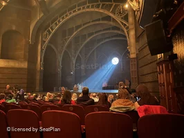 Lyric Theatre Orchestra K34 view from seat photo
