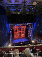 Savoy Theatre Upper Circle D21 view from seat photo