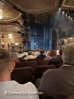 Winter Garden Theatre Orchestra Q37 view from seat photo