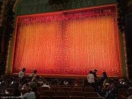 New Amsterdam Theatre Orchestra K101 view from seat photo