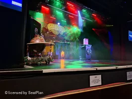 Leicester Square Theatre Stalls B20 view from seat photo