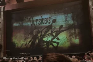 Bernard B. Jacobs Theatre Orchestra L115 view from seat photo