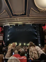 Palace Theatre Orchestra R110 view from seat photo