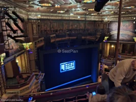 Belasco Theatre Balcony F15 view from seat photo