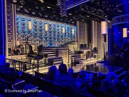 Circle in the Square Theatre Orchestra E229 view from seat photo