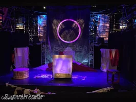 Ambassadors Theatre Circle A10 view from seat photo