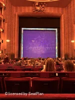 Metropolitan Opera House Orchestra X105 view from seat photo