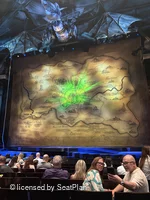 Gershwin Theatre Orchestra E115 view from seat photo